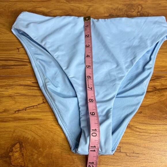 Good American Matte‎ Good Waist Bikini Bottom Size 2 Medium High Rise Cheeky NEW - Picture 3 of 7